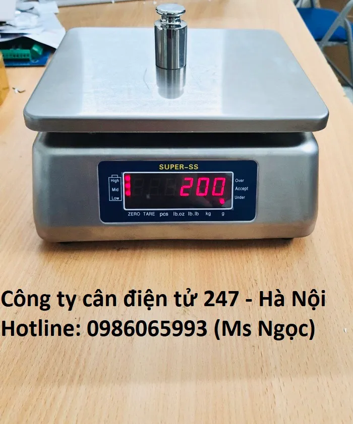 Cân điện tử chống nước supper ss30